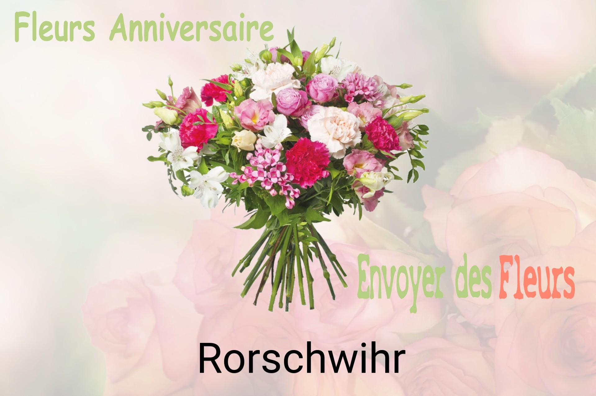 Bouquet de fleurs d’anniversaire livré à Rorschwihr